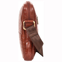 Load image into Gallery viewer, Sassora Genuine Leather Unisex Small Sling Crossbody Bag