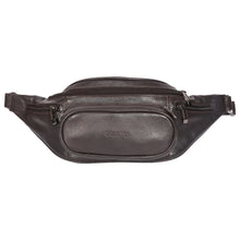 Load image into Gallery viewer, Sassora Genuine Leather Medium Waist Bag For Men and Women