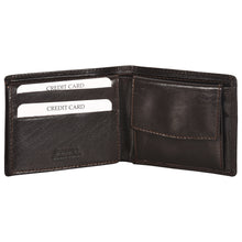 Load image into Gallery viewer, Sassora Genuine Leather Small Dark Brown Wallet for Men and Women Sassora By Leatherman Fashion