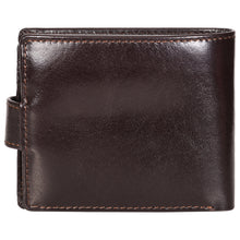 Load image into Gallery viewer, Sassora Genuine Leather Medium Dark Brown RFID Protected Men Wallet (7 Card Slots)