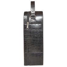 Load image into Gallery viewer, Sassora Genuine Premium Leather Unisex Single Wine Carrier Bag