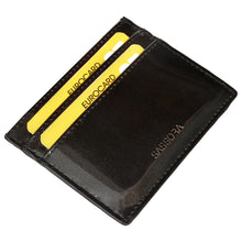Load image into Gallery viewer, Sassora Genuine Premium Patent Leather Unisex Small RFID Credit Card Holder
