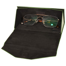 Load image into Gallery viewer, Sassora Genuine Leather Unisex Foldable Spectacle Case Sunglass Case