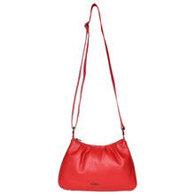 Load image into Gallery viewer, Sassora Genuine Premium Leather Medium Size Red Women Sling Bag
