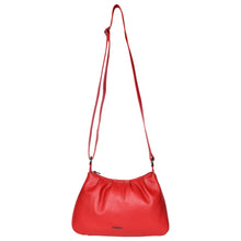 Load image into Gallery viewer, Sassora Genuine Premium Leather Medium Size Red Women Sling Bag