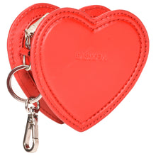 Load image into Gallery viewer, Sassora Genuine Leather Small Women Red Key Case For Your Valentine