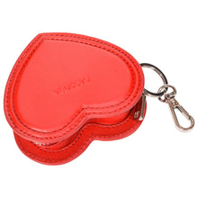 Load image into Gallery viewer, Sassora Genuine Leather Small Women Red Key Case For Your Valentine
