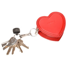 Load image into Gallery viewer, Sassora Genuine Leather Small Women Red Key Case For Your Valentine