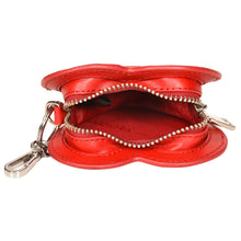 Load image into Gallery viewer, Sassora Genuine Leather Small Women Red Key Case For Your Valentine