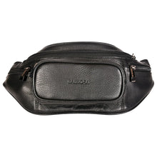 Load image into Gallery viewer, Sassora Genuine Leather Medium Waist Bag For Men and Women