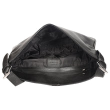 Load image into Gallery viewer, Sassora Genuine Premium Leather Black Shoulder Bag For Girls