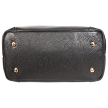 Load image into Gallery viewer, Sassora Genuine Leather Women's Large Black Tote Bag