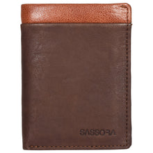 Load image into Gallery viewer, Sassora 100% Genuine Leather RFID Note Case