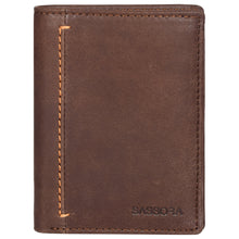 Load image into Gallery viewer, Sassora 100% Pure Leather Bi-Fold RFID Notecase