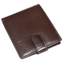 Load image into Gallery viewer, Sassora Genuine Leather Medium Dark Brown RFID Men Wallet With 12 Card Slots