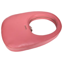 Load image into Gallery viewer, Sassora Genuine Premium Leather Women Pink Medium Structural Handbag
