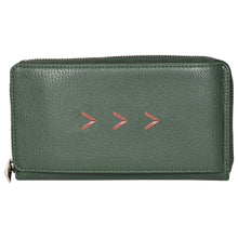 Load image into Gallery viewer, Sassora Genuine Leather Multicolor Ladies Mobile Sling Purse