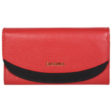 Load image into Gallery viewer, Sassora Genuine Leather Medium Size RFID Protected Women Purse