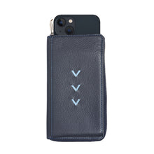 Load image into Gallery viewer, Sassora Genuine Leather Multicolor Ladies Mobile Sling Purse