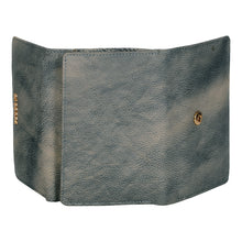 Load image into Gallery viewer, Sassora Women Casual, Travel Green Genuine Leather RFID Wallet