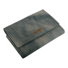 Load image into Gallery viewer, Sassora Women Casual, Travel Green Genuine Leather RFID Wallet