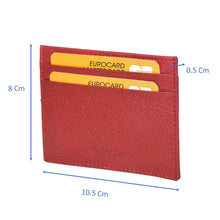 Load image into Gallery viewer, Sassora Genuine Premium Leather Unisex Ultra Slim RFID Card Holder