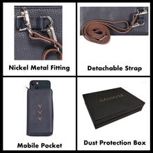 Load image into Gallery viewer, Sassora Premium Leather Women Mobile Sling Pouch