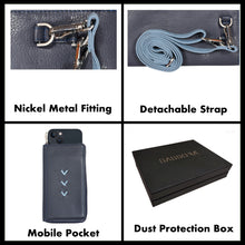 Load image into Gallery viewer, Sassora Genuine Leather Multicolor Ladies Mobile Sling Purse