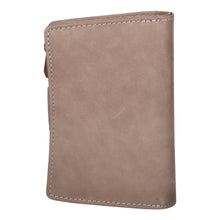 Load image into Gallery viewer, Sassora Genuine Leather Medium Size Beige RFID Protected Women Wallet (8 Card Slots)