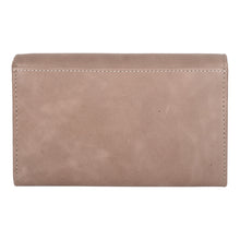 Load image into Gallery viewer, Sassora Genuine Leather Medium Size Red RFID Protected Women Purse ( 13 Card Slots)