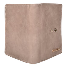 Load image into Gallery viewer, Sassora Genuine Leather Medium Size Beige RFID Protected Women Wallet (8 Card Slots)