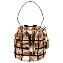 Load image into Gallery viewer, Sassora Genuine Leather Small Women Bucket Bag For Party