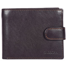 Load image into Gallery viewer, Sassora 100% Genuine Premium Leather Boys RFID Wallet(Dark brown)
