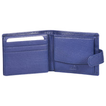 Load image into Gallery viewer, Sassora 100% Genuine Premium Leather Boys RFID Wallet(Blue)