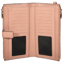 Load image into Gallery viewer, Sassora Genuine leather RFID Beige Regular Clutch For Girls