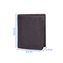 Load image into Gallery viewer, Sassora 100% Pure Leather Men&#39;s RFID Wallet(Brown)
