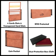 Load image into Gallery viewer, Sassora 100% Genuine Leather Boys RFID Wallet