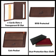 Load image into Gallery viewer, Sassora 100% Premium Leather RFID Note Case
