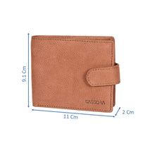 Load image into Gallery viewer, Sassora 100% Genuine Premium Leather Boys RFID Wallet(Tan)