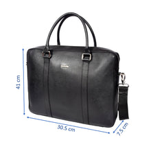 Load image into Gallery viewer, Sassora Premium Leather Office Laptop Messenger Bag