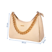 Load image into Gallery viewer, Sassora 100% Genuine Leather Weaving Pattern Women&#39;s Shoulder Bag
