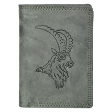 Load image into Gallery viewer, Sassora Premium Leather RFID Notecase – Animal Embossed Pattern (Bifold Design)