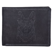Load image into Gallery viewer, SASSORA Genuine Leather RFID Protected Bi-Fold Wallet with Coin Pocket &amp; ID Slot