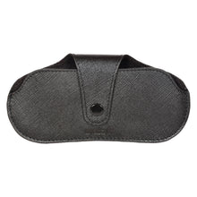 Load image into Gallery viewer, Sassora Premium Genuine Leather Sleek Spectacle Case with Snap Button Closure