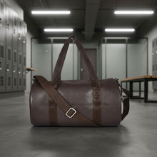 Load image into Gallery viewer, Sassora Genuine Leather Duffle Gym Bag for Men and Women
