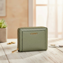Load image into Gallery viewer, Sassora Premium Genuine Leather Zip-Around Women's Wallet