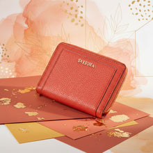 Load image into Gallery viewer, Sassora Premium Genuine Leather Zip-Around Women's Wallet