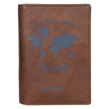 Load image into Gallery viewer, Sassora Genuine Leather Bi-Fold RFID Unisex Passport Cover