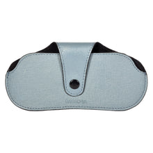 Load image into Gallery viewer, Sassora Premium Genuine Leather Sleek Spectacle Case with Snap Button Closure