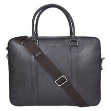 Load image into Gallery viewer, Sassora Premium Leather Office Laptop Messenger Bag